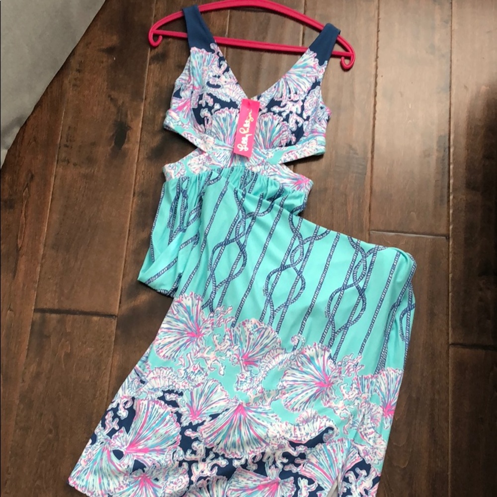 Lilly Pulitzer Marcia Maxi Dress size 0 NWT